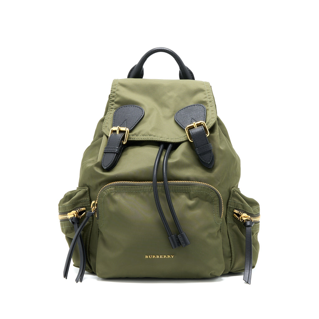 burberry-medium-rucksack-backpack-nylon-olive-green-ghw