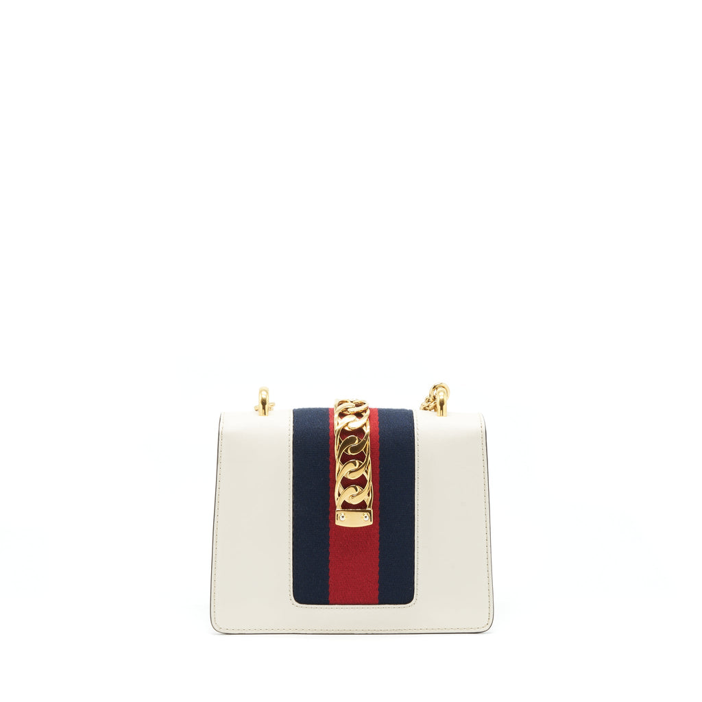 gucci-mini-sylvie-chain-bag-white-ghw-1
