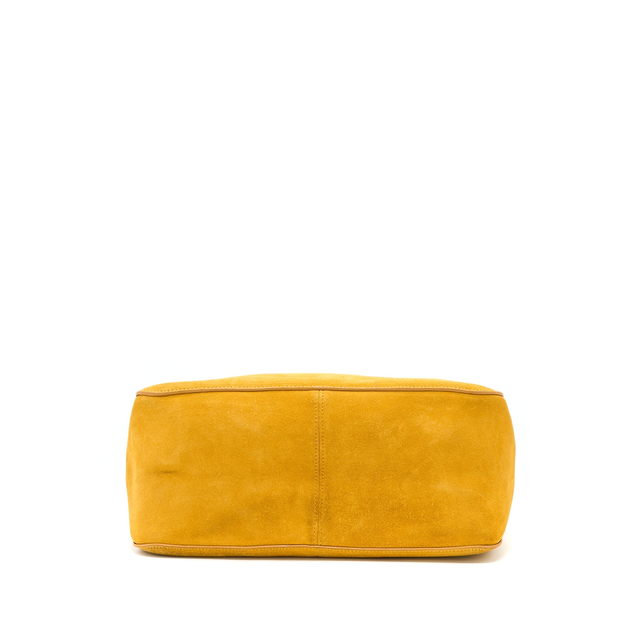 celine-flap-shoulder-bag-suede-mustard-yellow-shw