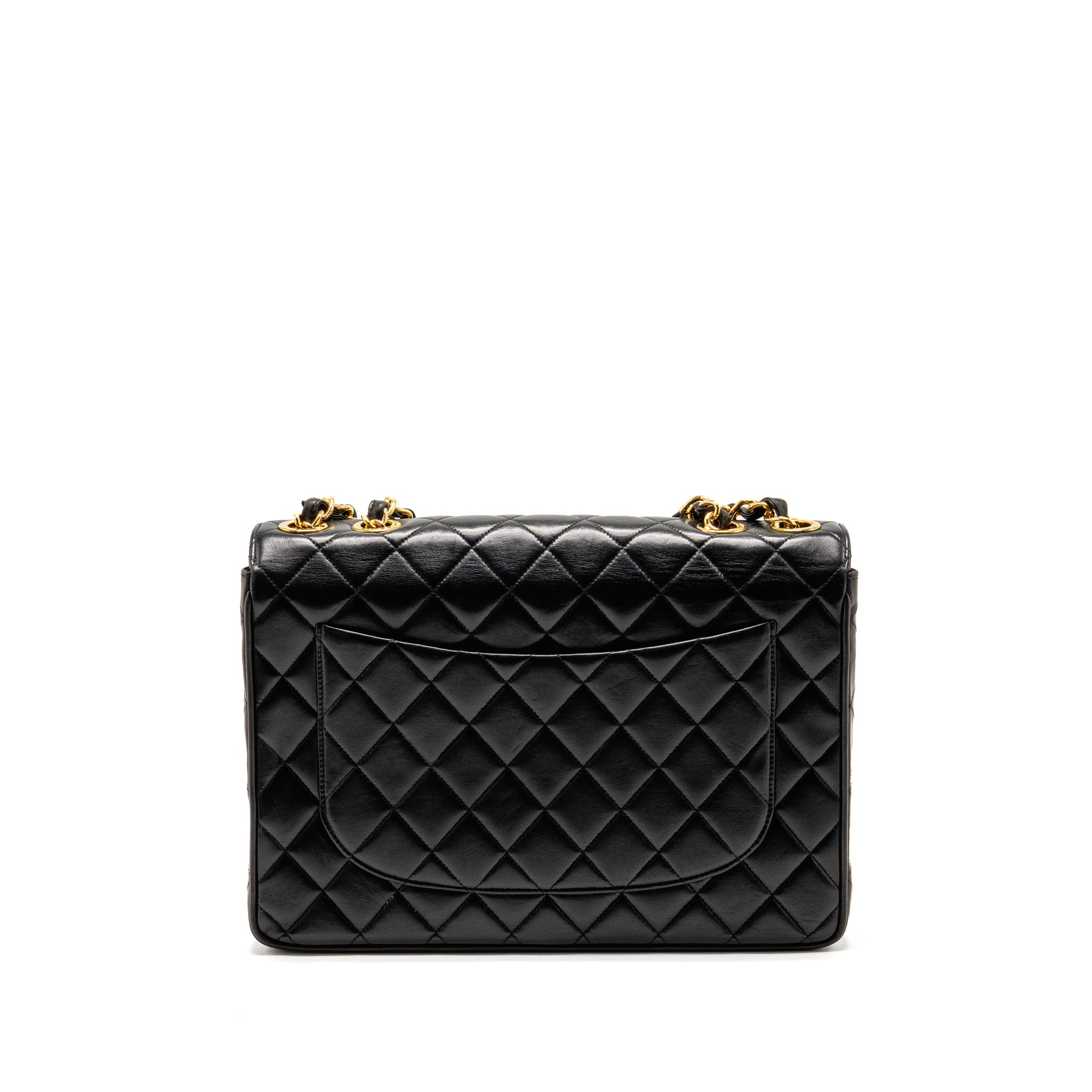 chanel-vintage-maxi-jumbo-xl-single-flap-bag-lambskin-black-ghw
