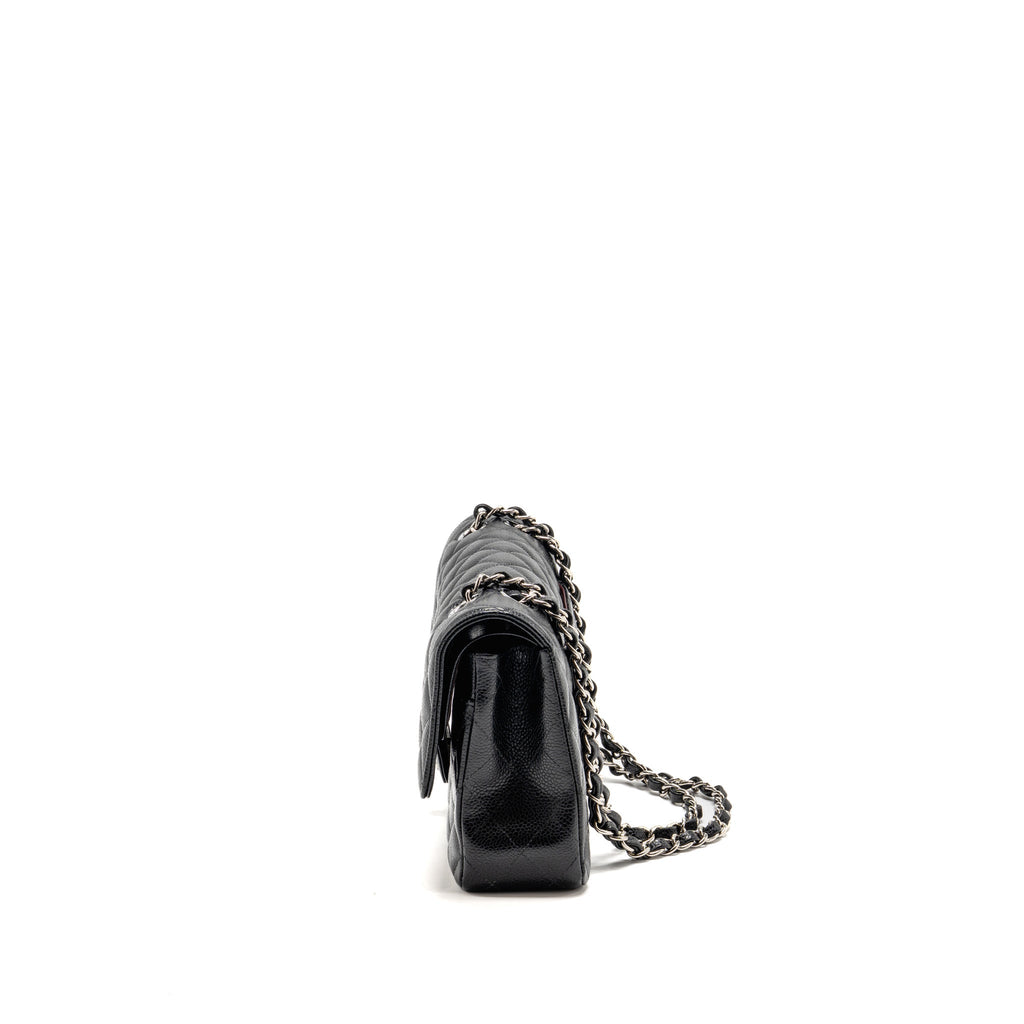 chanel-medium-classic-double-flap-bag-caviar-black-shw-11