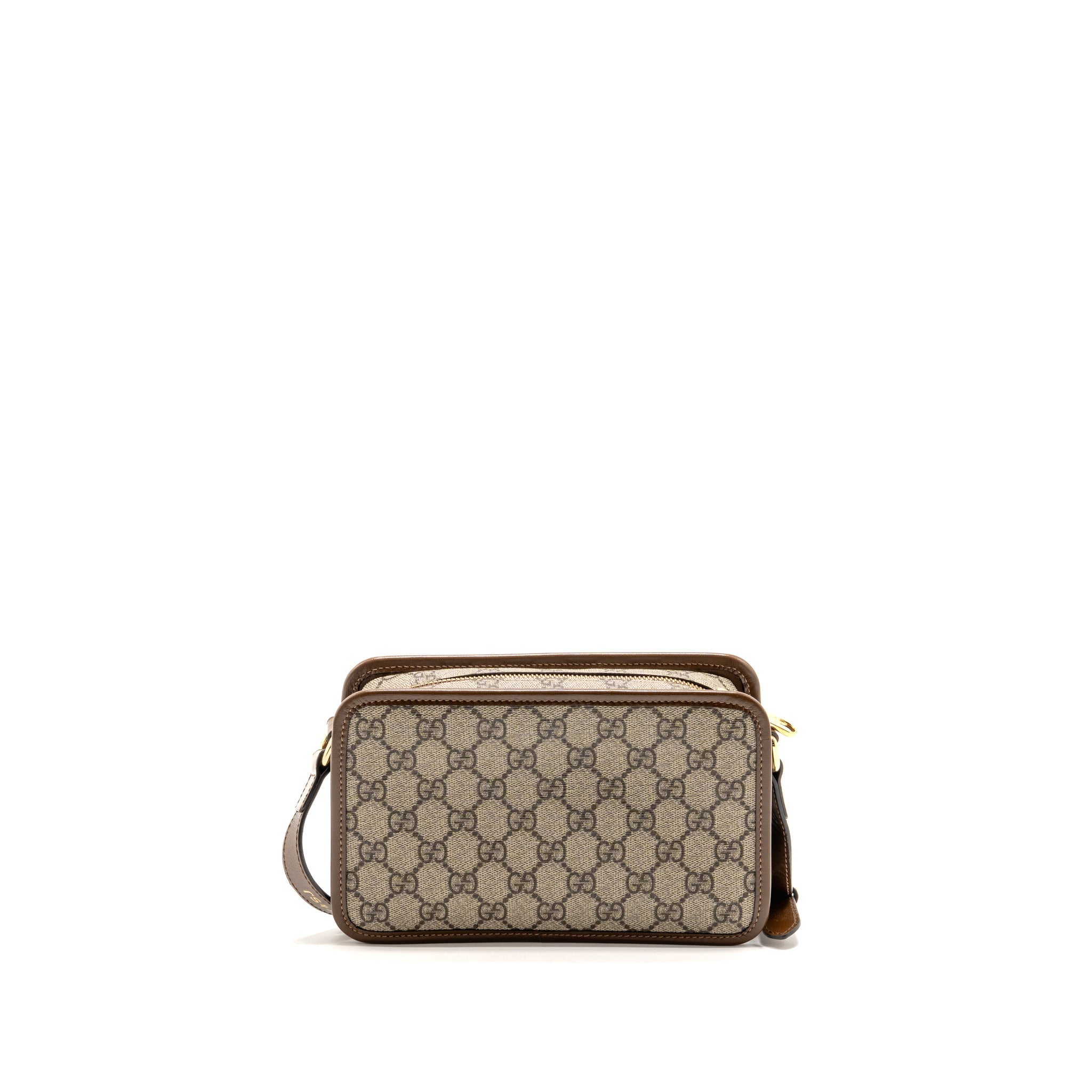 gucci-interlocking-g-mini-bag-gg-supreme-canvas-brown-ghw