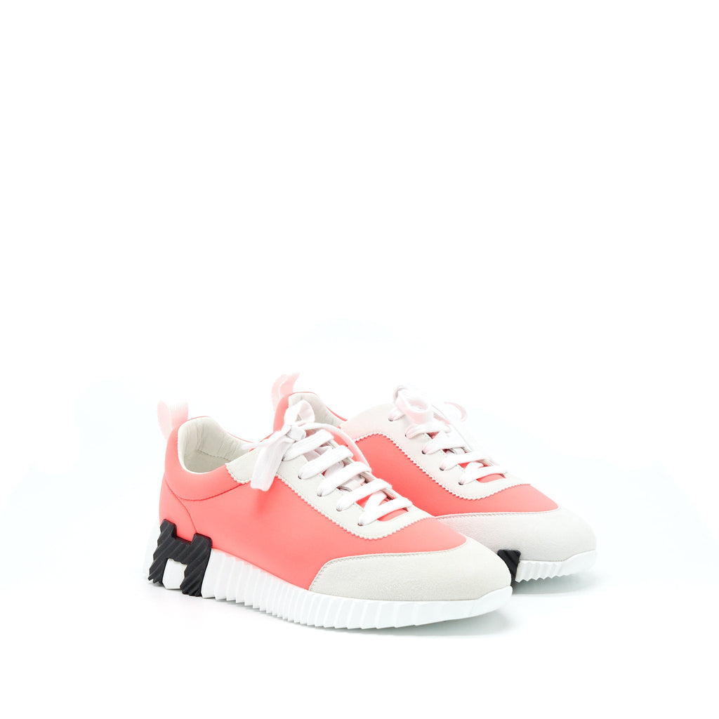 hermes-size-38-orange-white-bouncing-sneaker