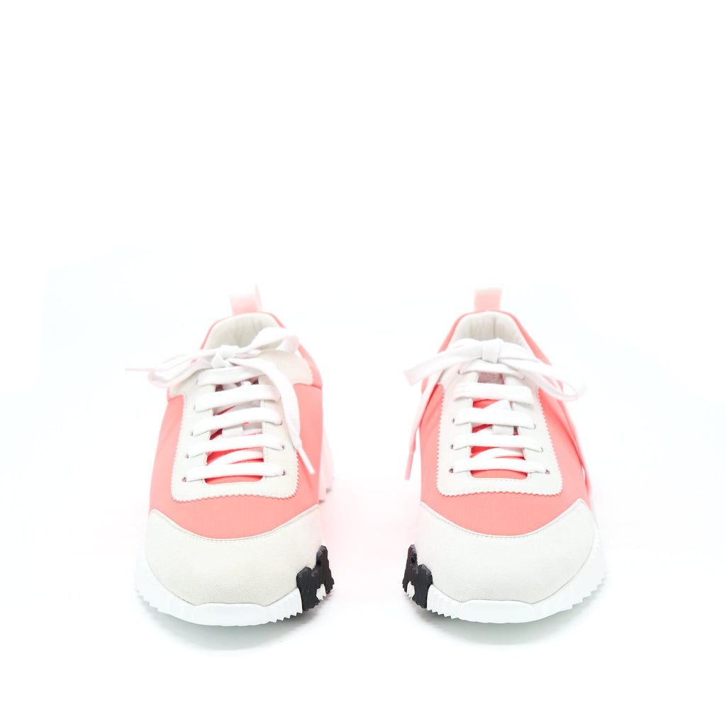 hermes-size-38-orange-white-bouncing-sneaker