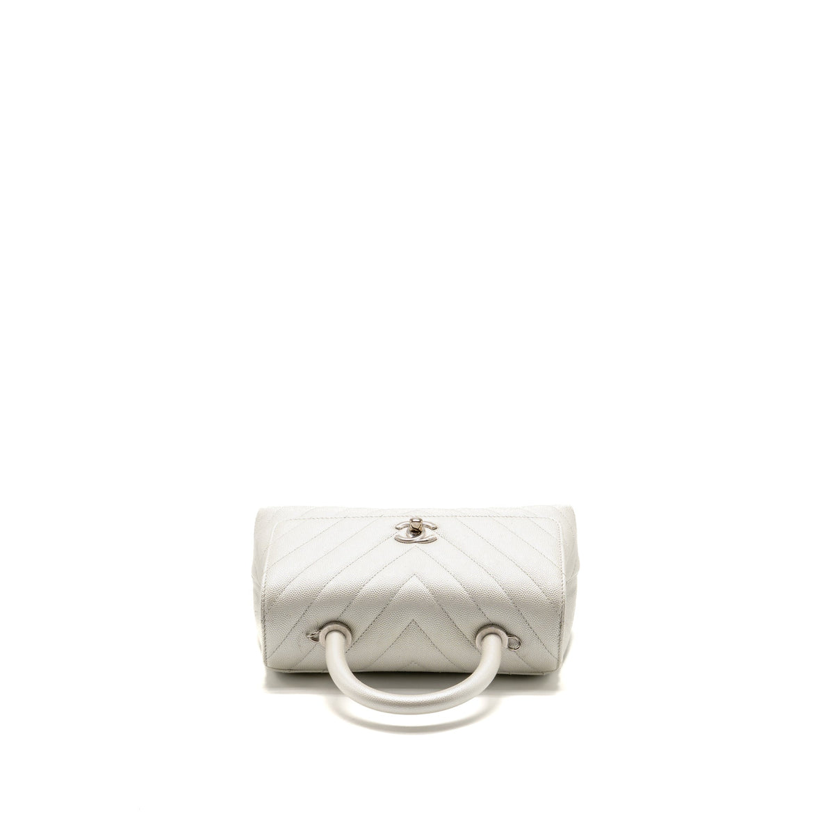chanel-small-coco-handle-chevron-caviar-pearly-iridescent-white-shw