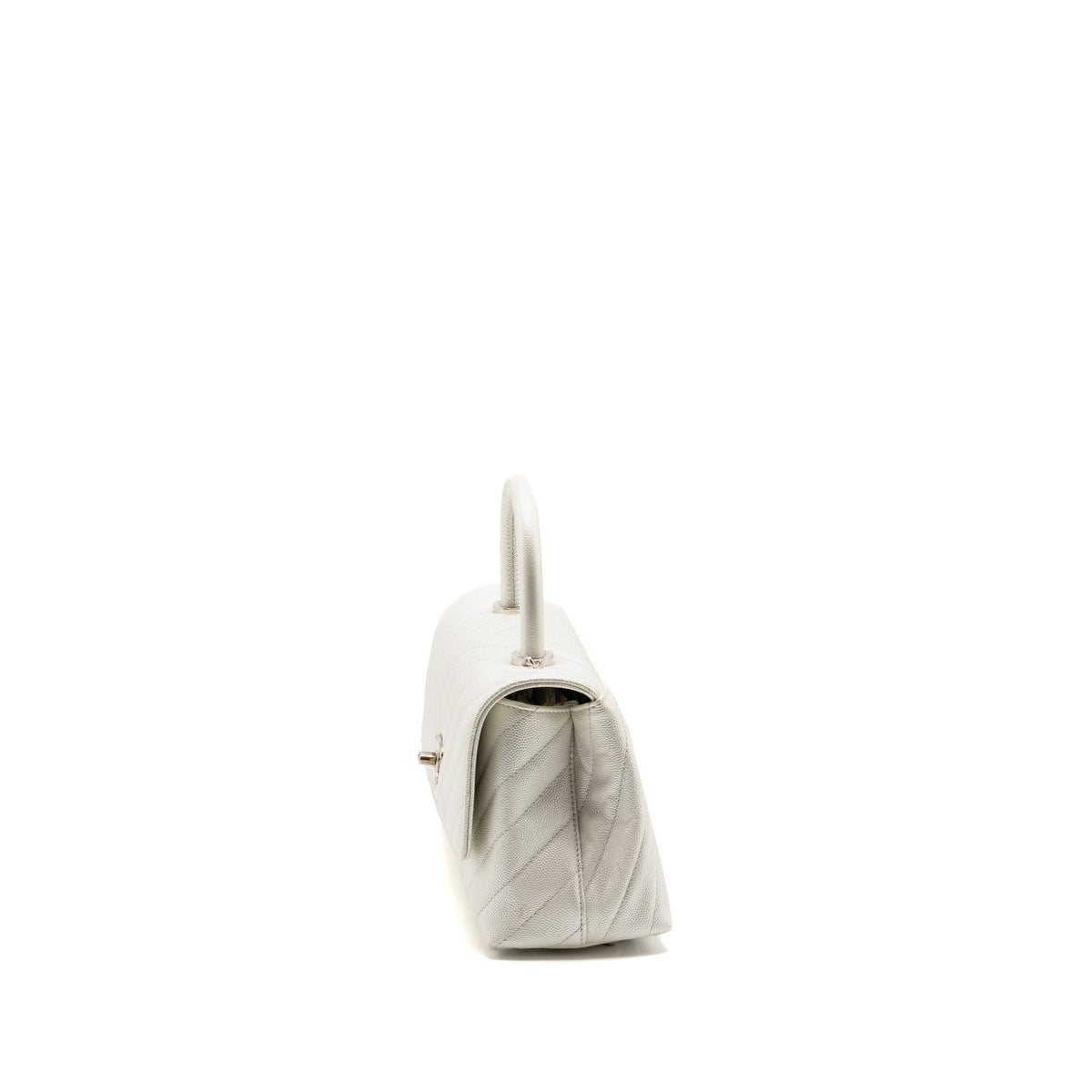 chanel-small-coco-handle-chevron-caviar-pearly-iridescent-white-shw