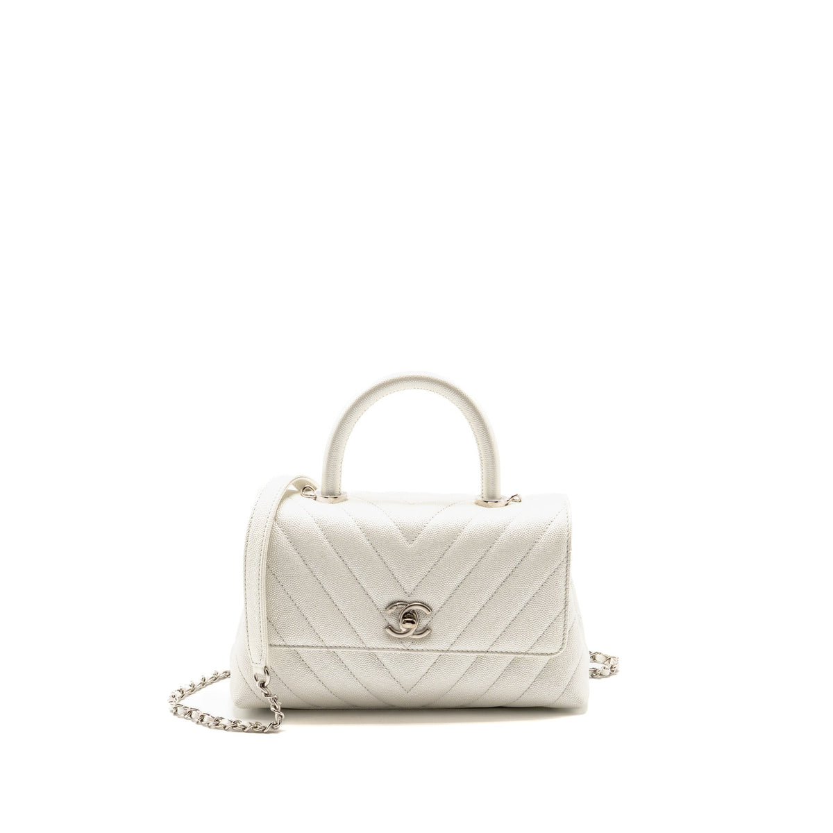chanel-small-coco-handle-chevron-caviar-pearly-iridescent-white-shw