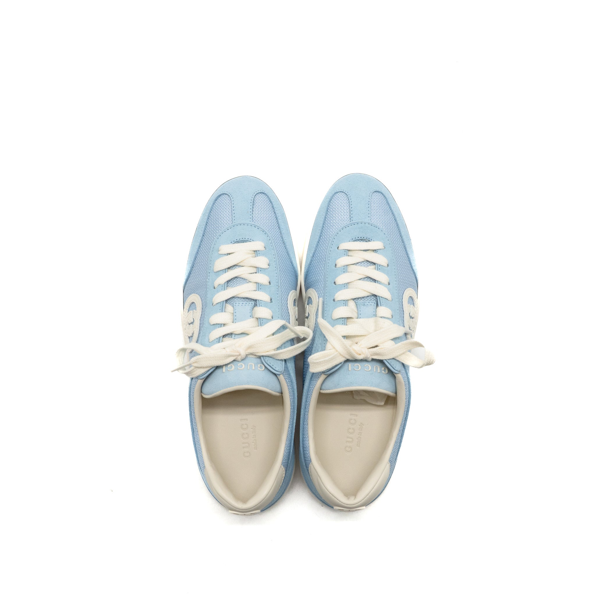 gucci-size-37-5-interlocking-gg-sneakers-canvas-light-blue-white