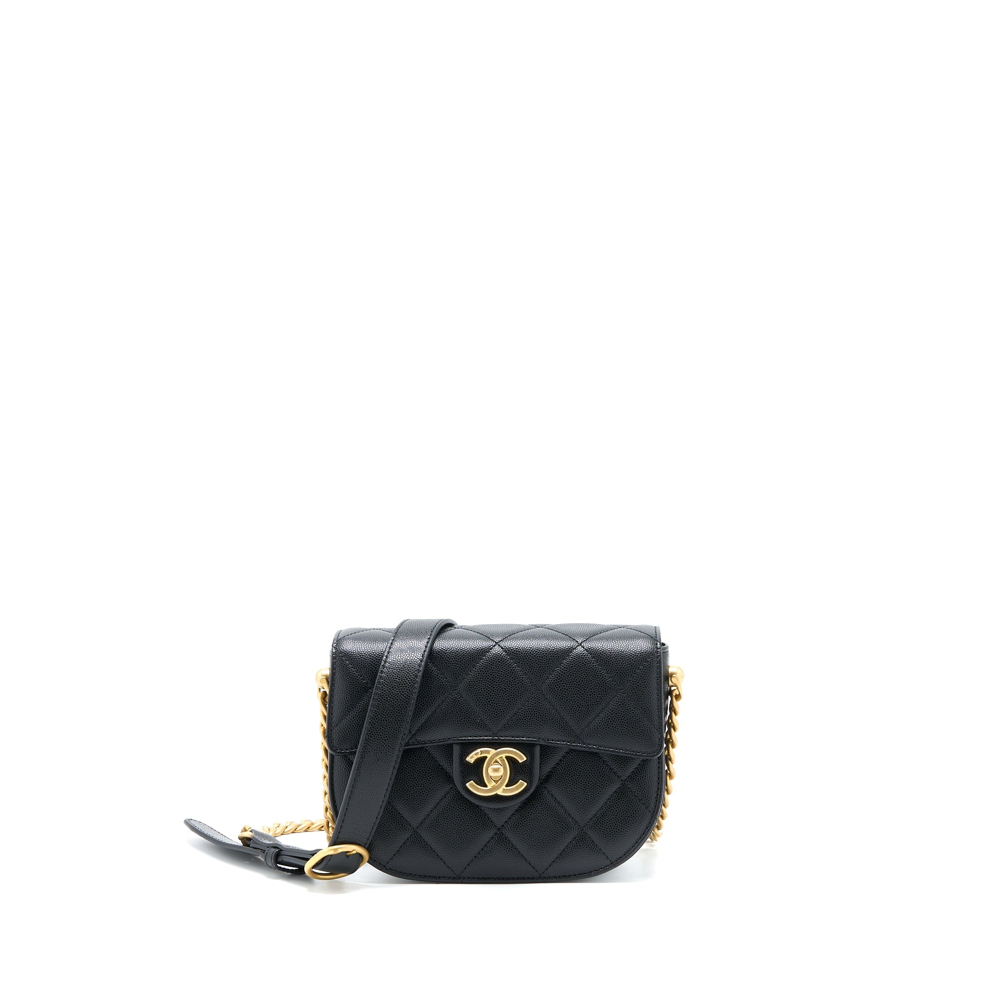 chanel-22b-round-messenger-bag-grained-calfskin-black-brushed-ghw-microchip