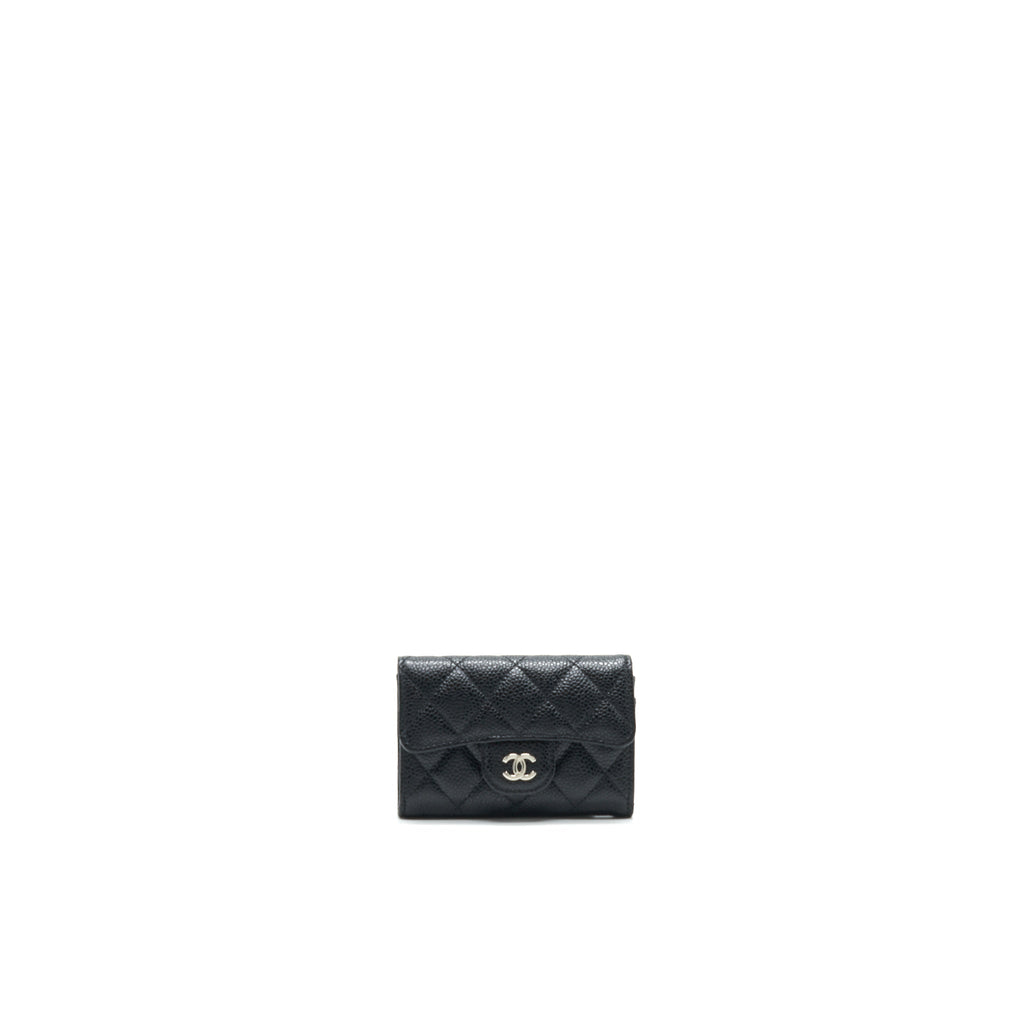 chanel-classic-card-holder-calfskin-black