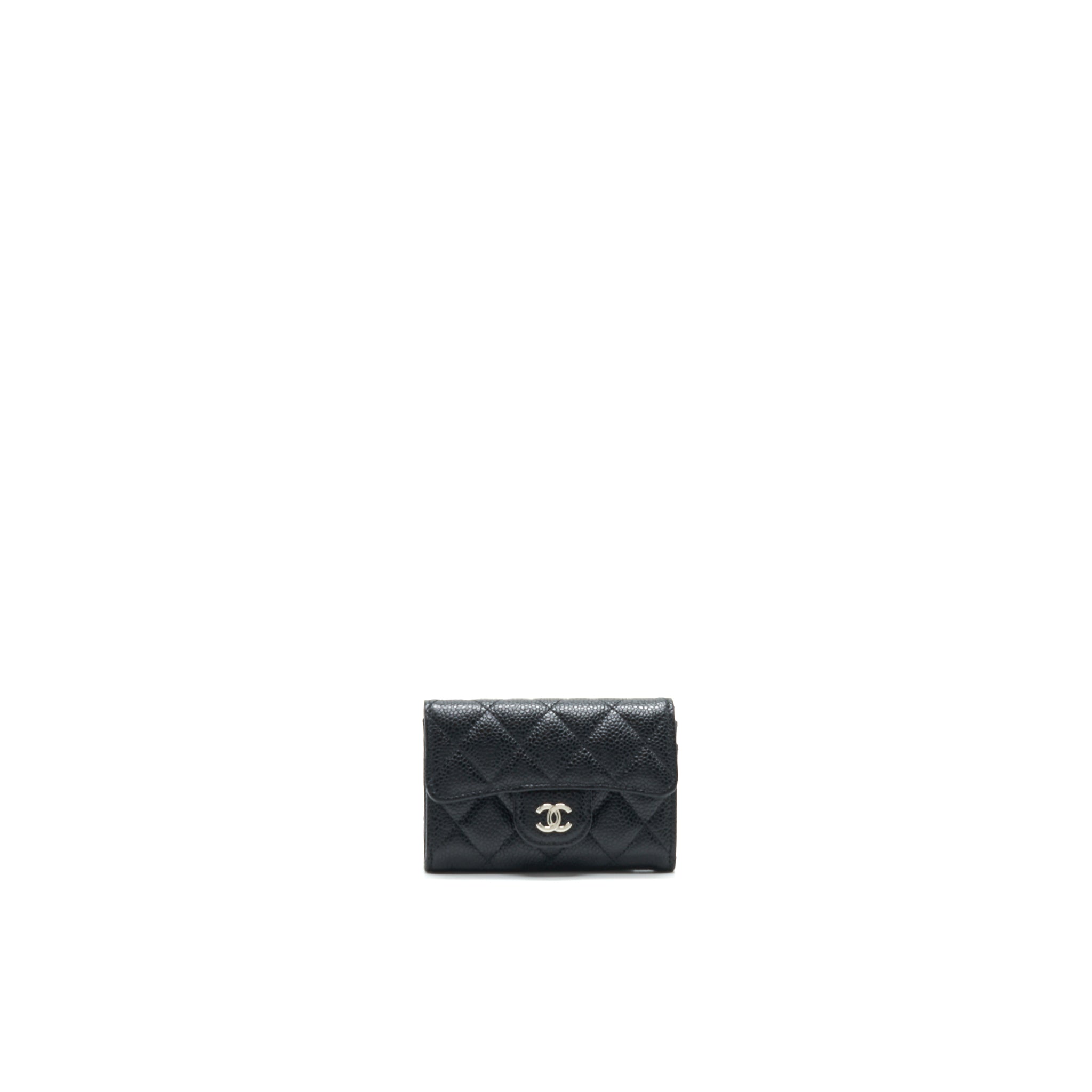 chanel-classic-card-holder-calfskin-black