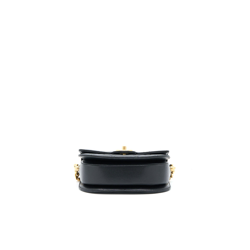 chanel-22b-round-messenger-bag-grained-calfskin-black-brushed-ghw-microchip