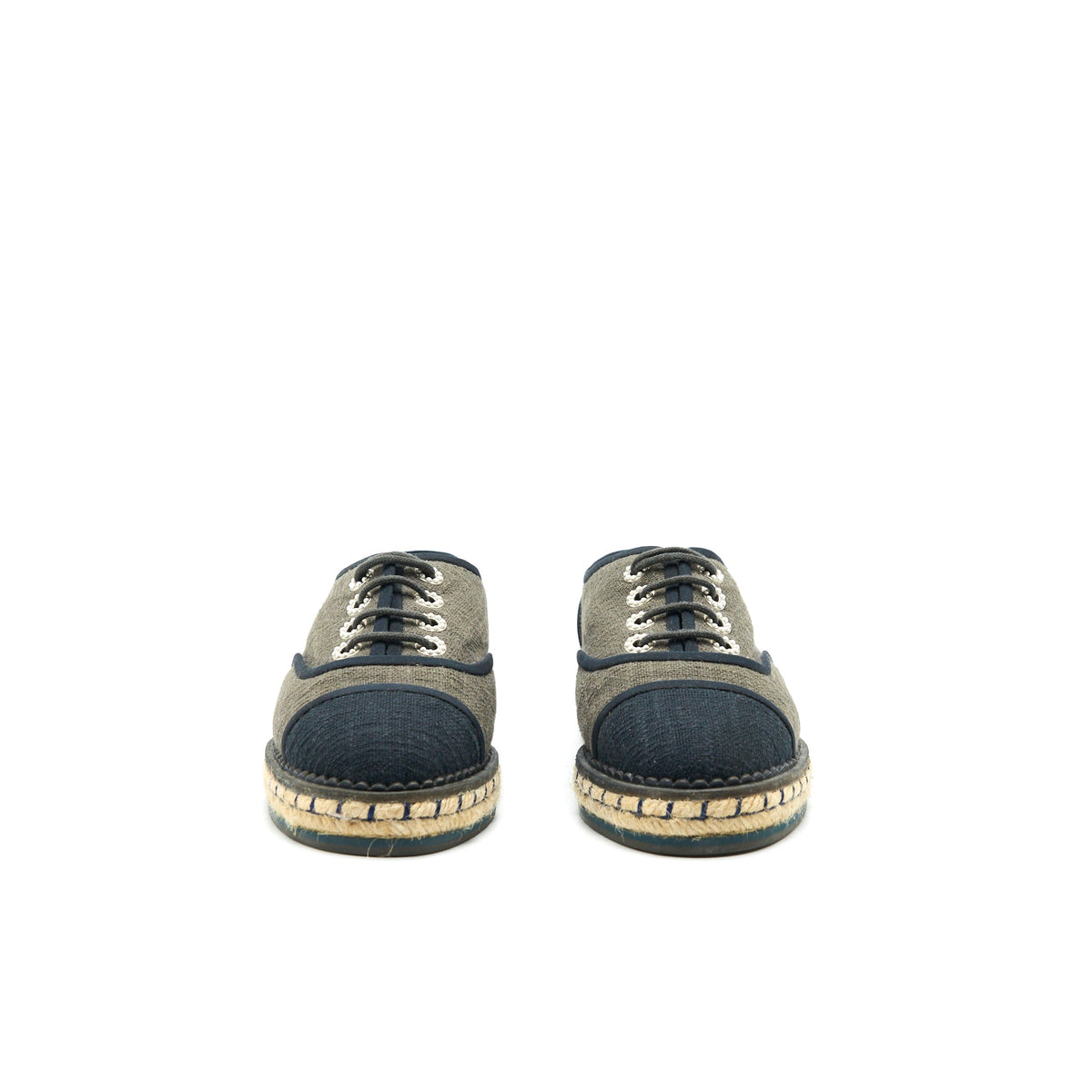 chanel-size-36-lace-up-shoes-fabric