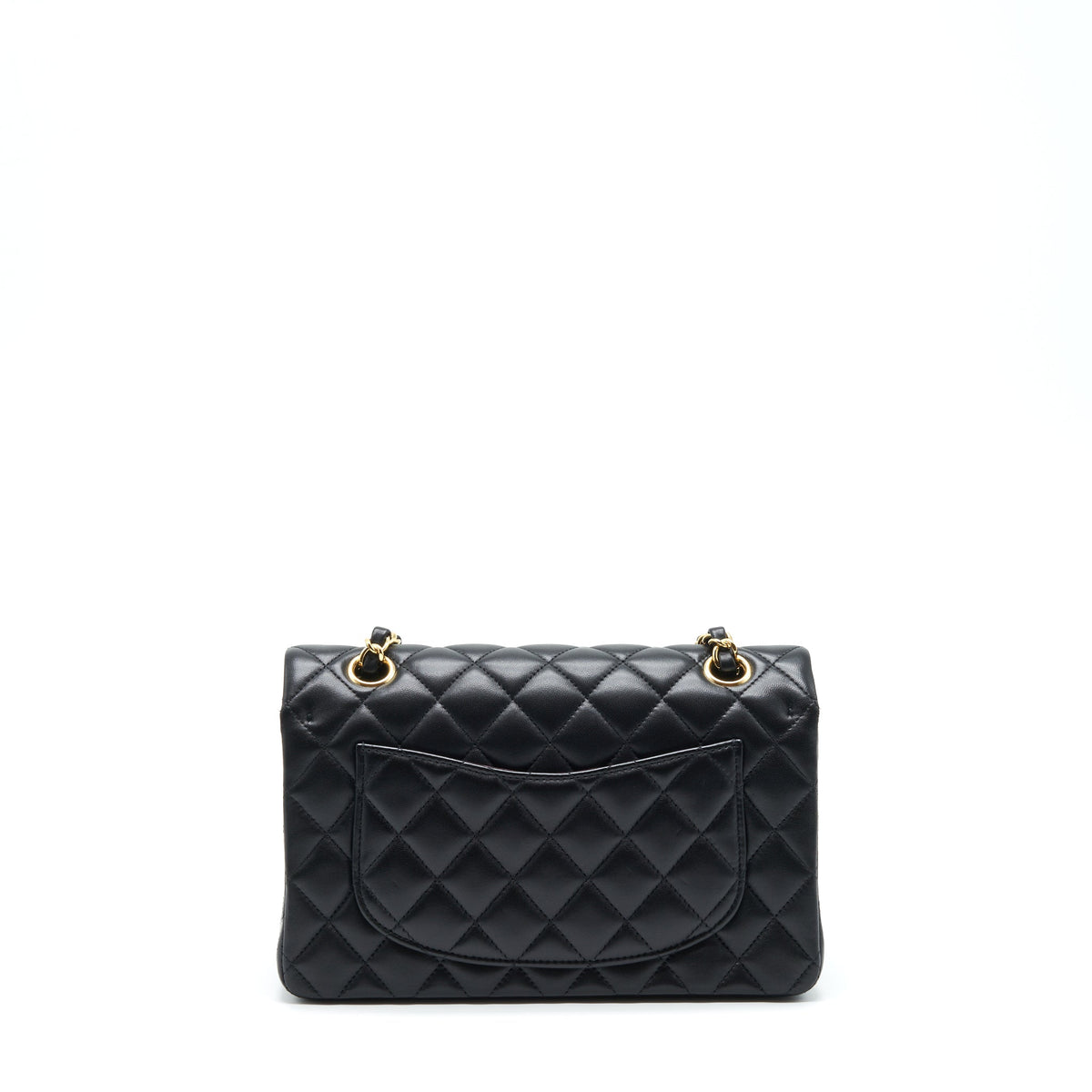 chanel-small-classic-double-flap-bag-lambskin-black-ghw