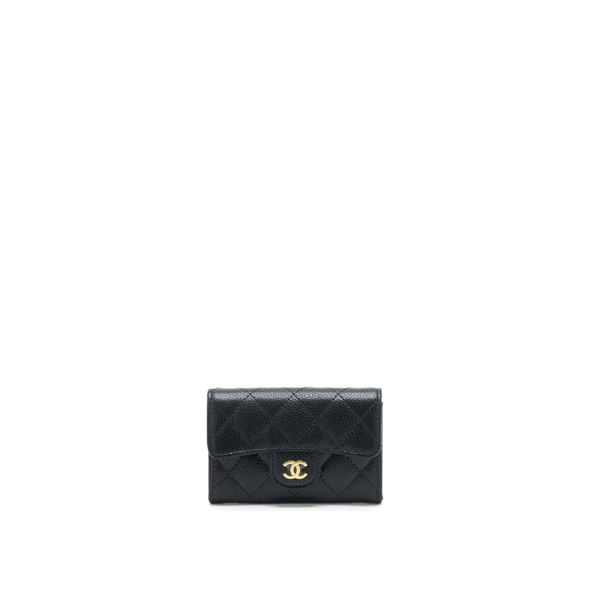 chanel-classic-flap-card-holder-caviar-black-ghw-microchip