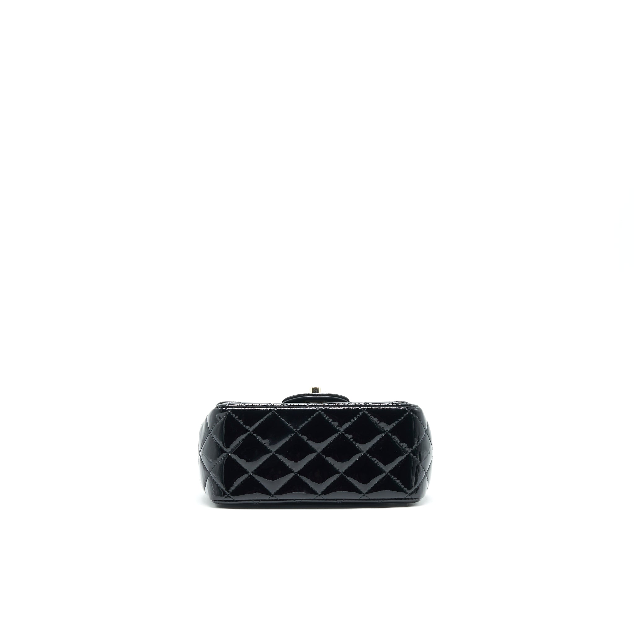 chanel-mini-square-flap-bag-quilted-patent-leather-black-ghw