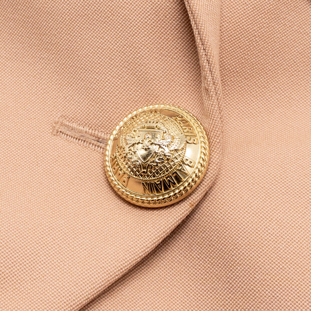 balmain-size-38-double-breasted-blazer-wool-viscose-cotton-dust-pink