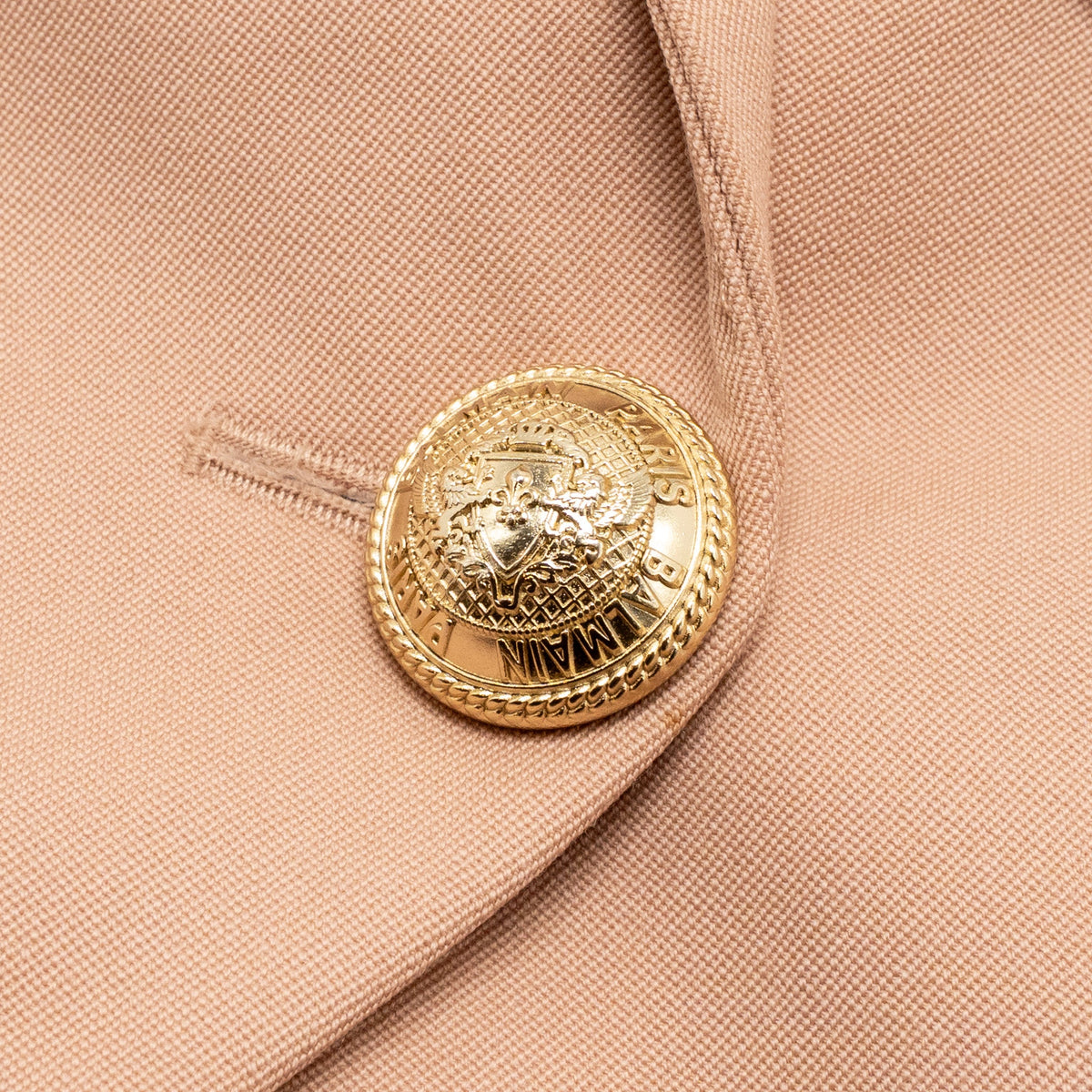 balmain-size-38-double-breasted-blazer-wool-viscose-cotton-dust-pink