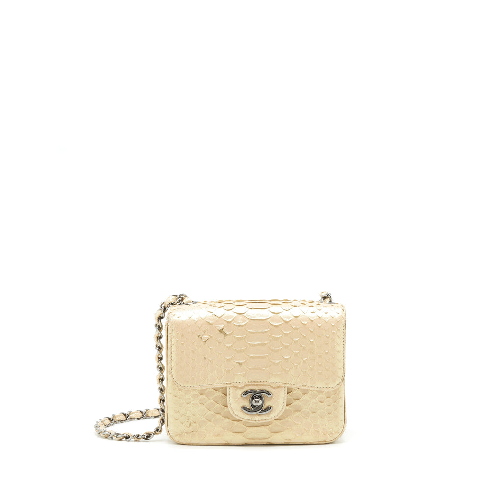 chanel-mini-square-flap-bag-python-iridescent-light-beige-shw