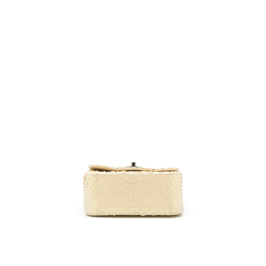 chanel-mini-square-flap-bag-python-iridescent-light-beige-shw