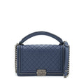 chanel-boy-bag-with-top-handle-navy-ruthenium-sliver-hardware