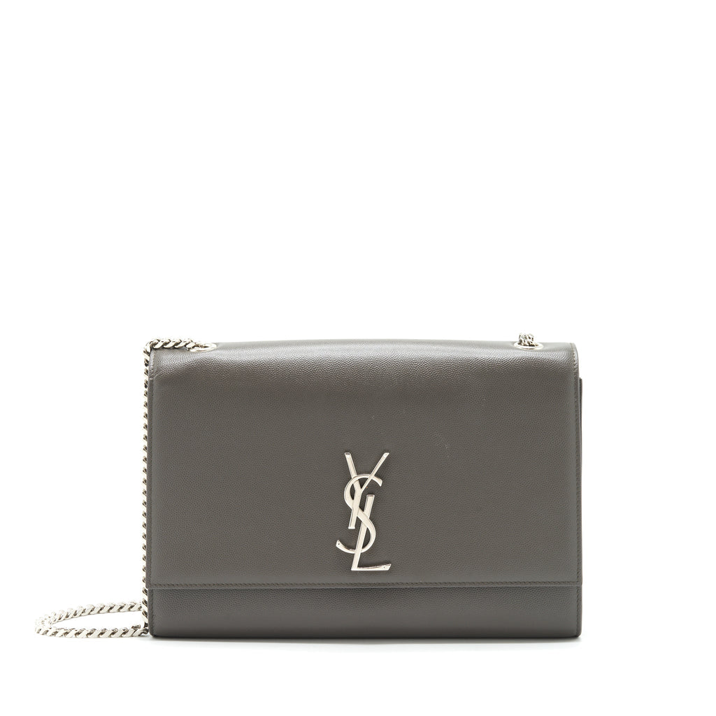 saint-laurentysl-large-monogramme-kate-chain-bag-grained-calfskin-grey-shw