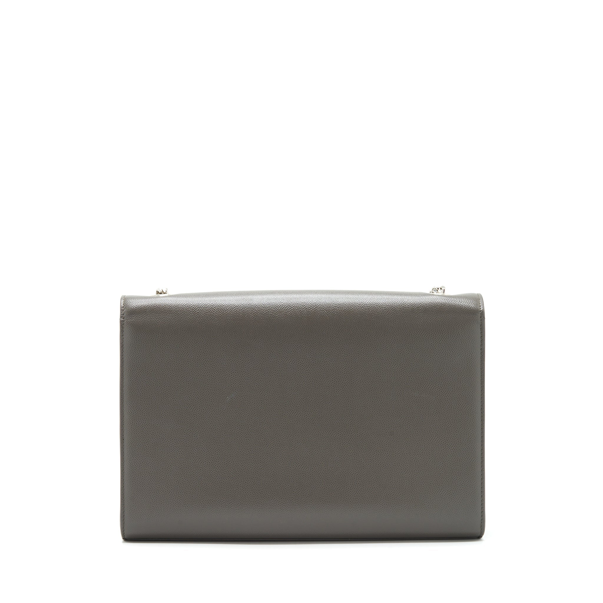 saint-laurentysl-large-monogramme-kate-chain-bag-grained-calfskin-grey-shw