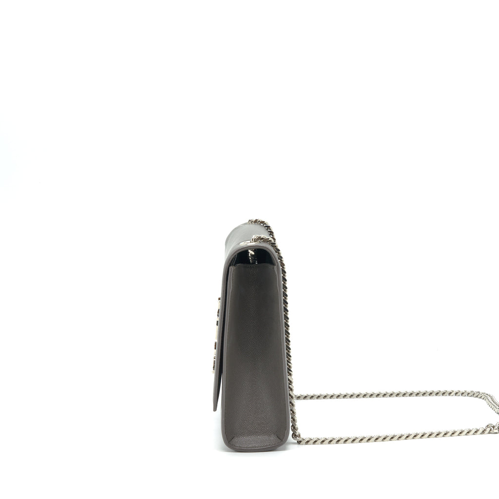 saint-laurentysl-large-monogramme-kate-chain-bag-grained-calfskin-grey-shw