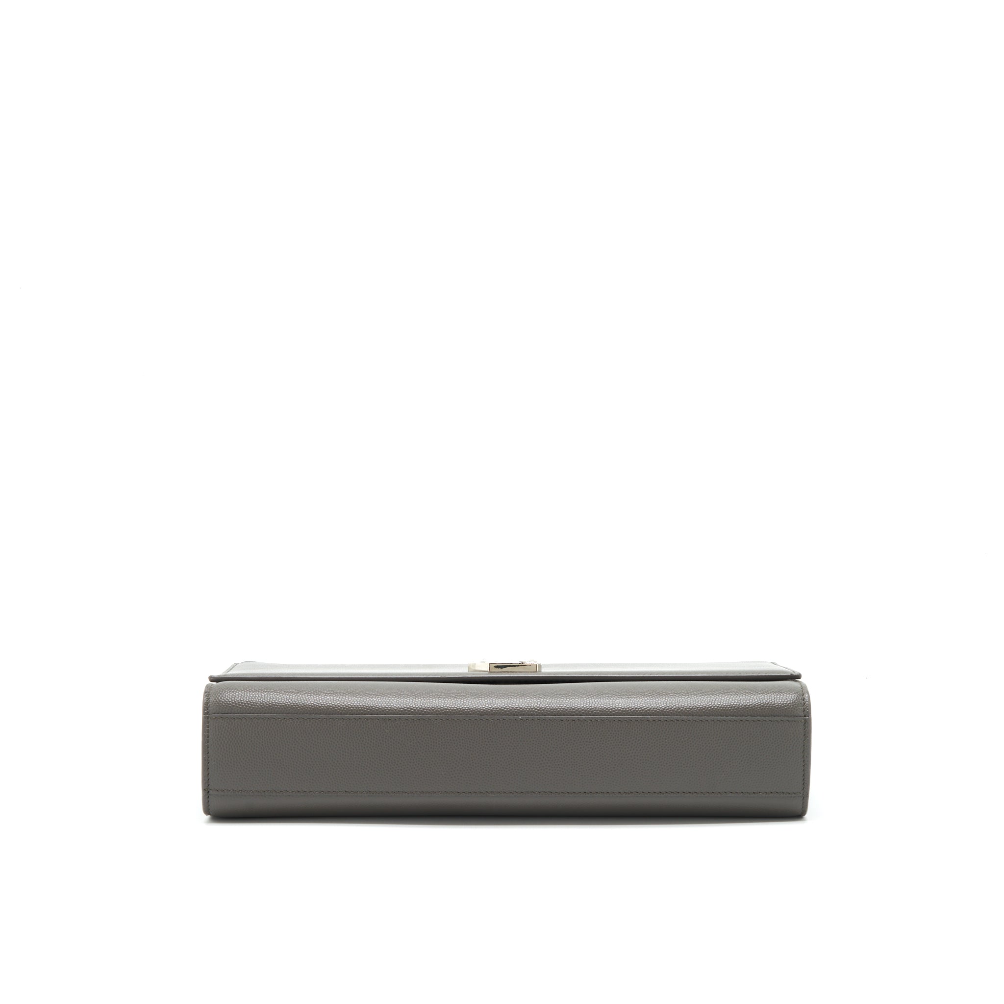 saint-laurentysl-large-monogramme-kate-chain-bag-grained-calfskin-grey-shw