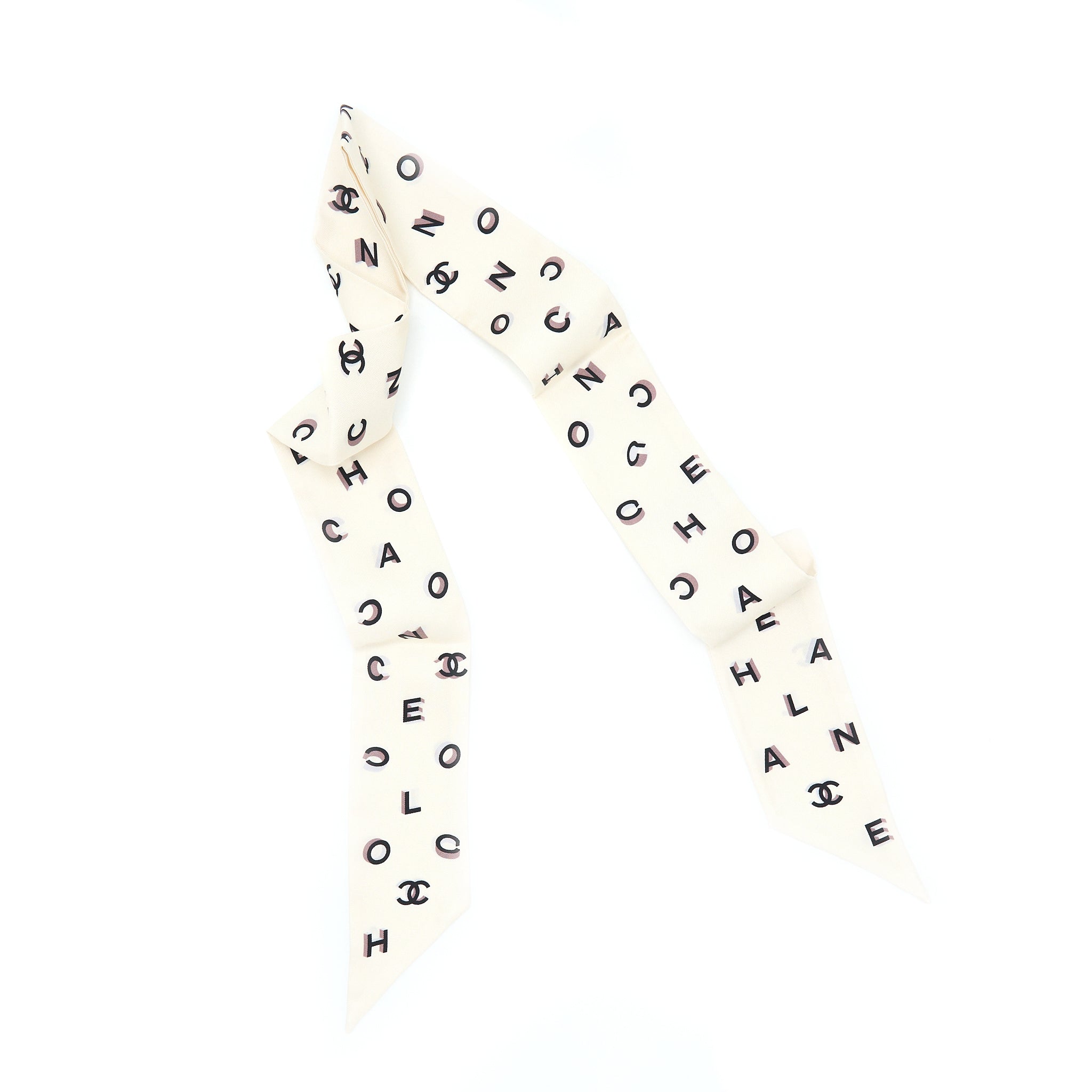 chanel-22b-letter-and-cc-logo-twilly-ecru-black