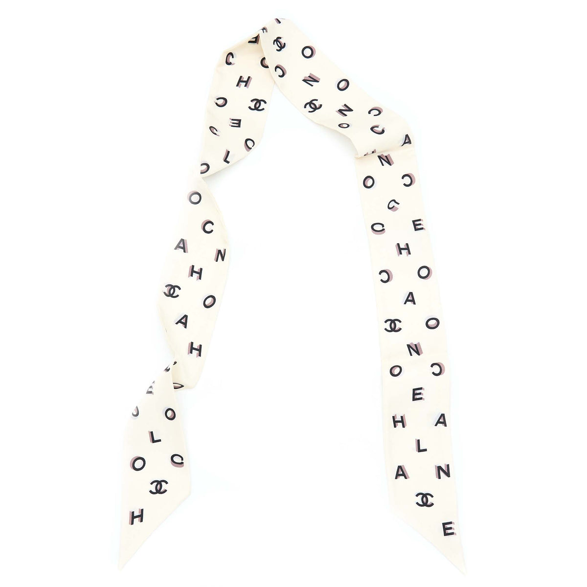 chanel-22b-letter-and-cc-logo-twilly-ecru-black