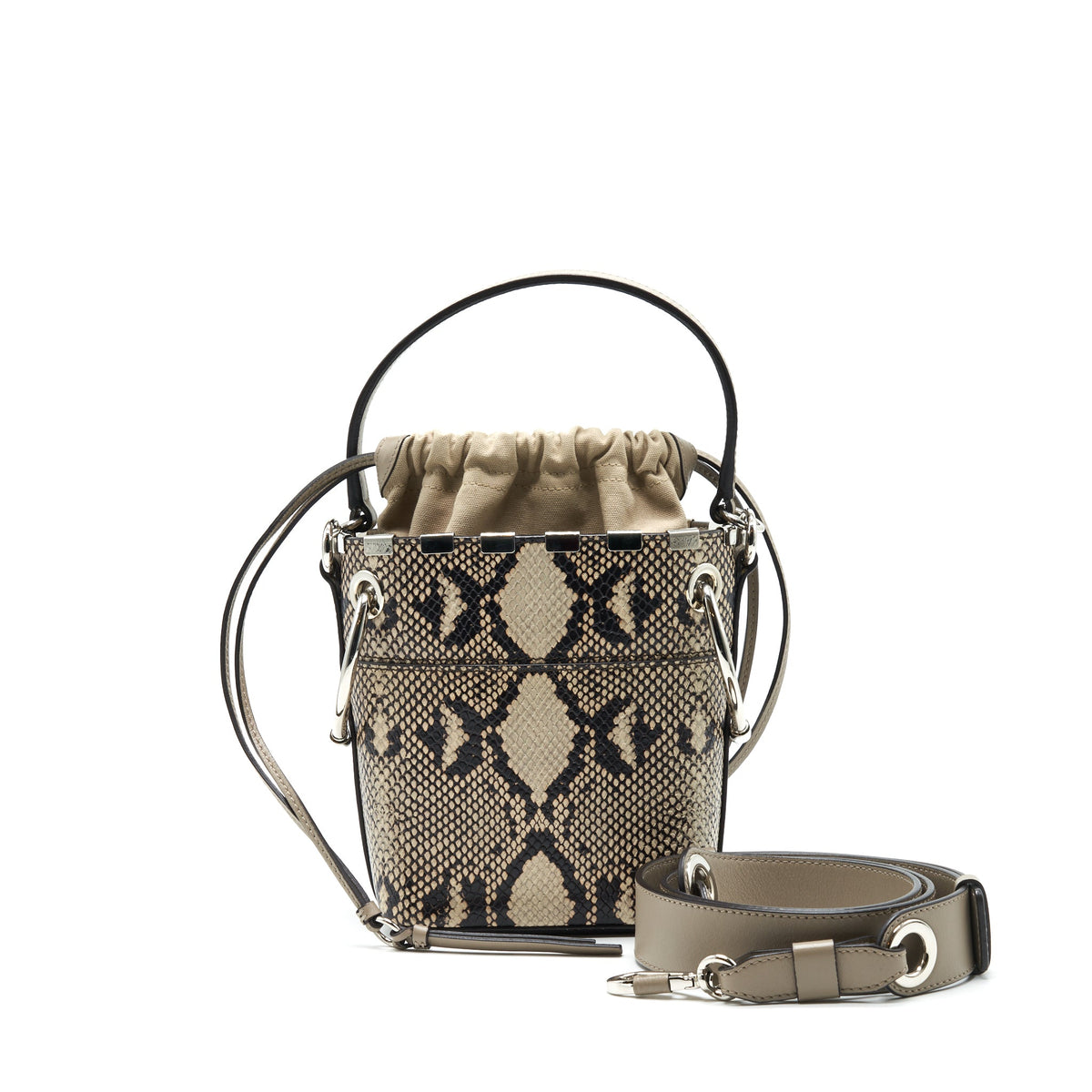chloe-roy-mini-bucket-bag-silver-tone