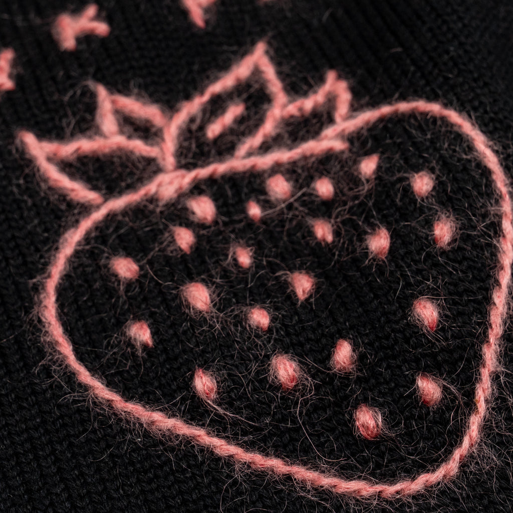miu-miu-size-42-pink-punk-knit-sweater-virgin-wool-black-pink