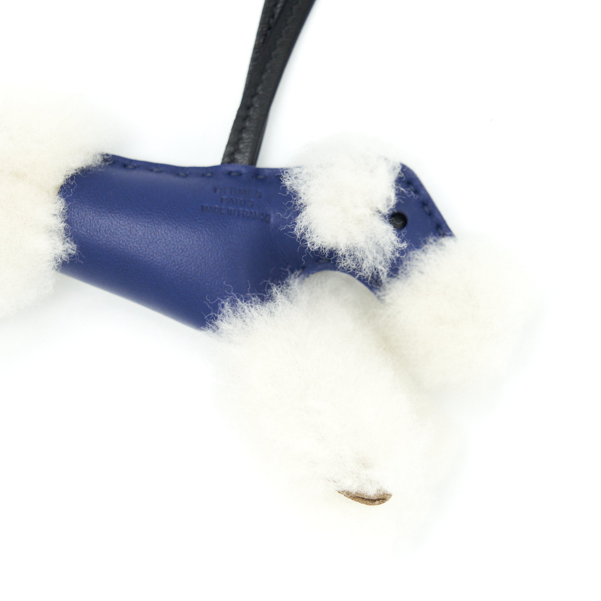 hermes-budy-shearing-bag-charm-blue-saphir-black