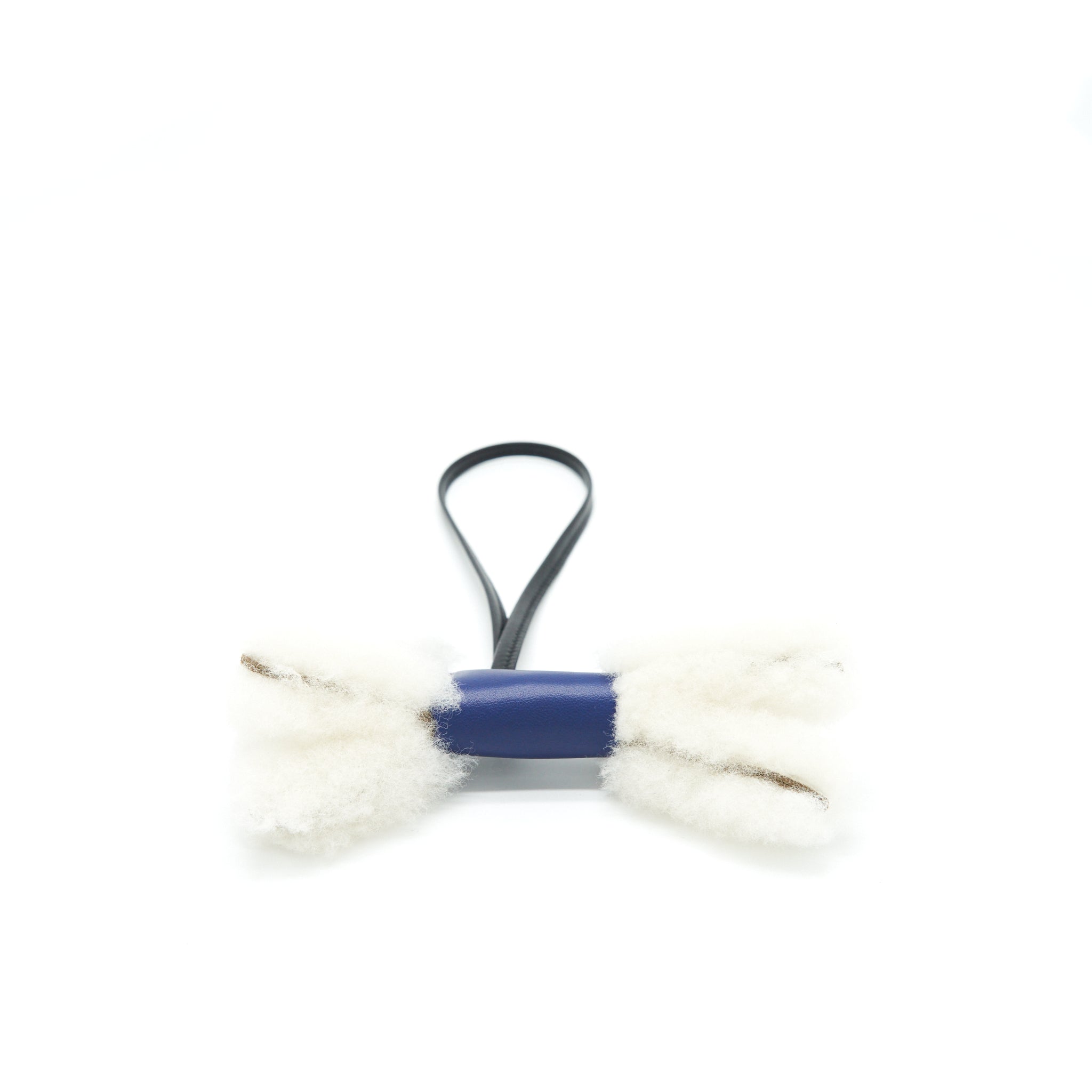 hermes-budy-shearing-bag-charm-blue-saphir-black