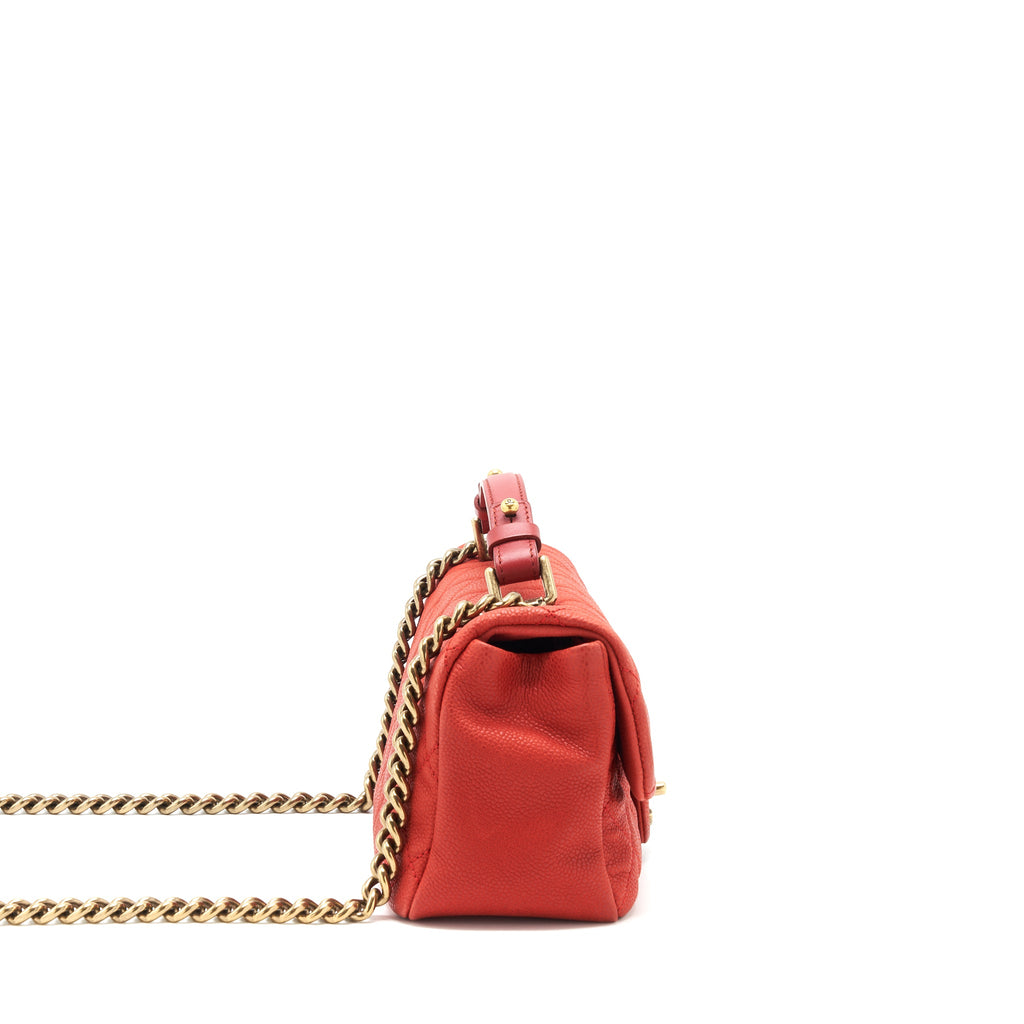 chane-grained-calfskin-top-handle-rectangular-flap-bag-red-ghw