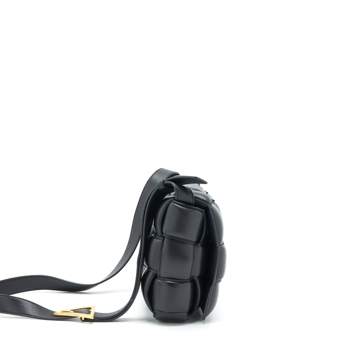 bottega-veneta-padded-casstte-black-ghw