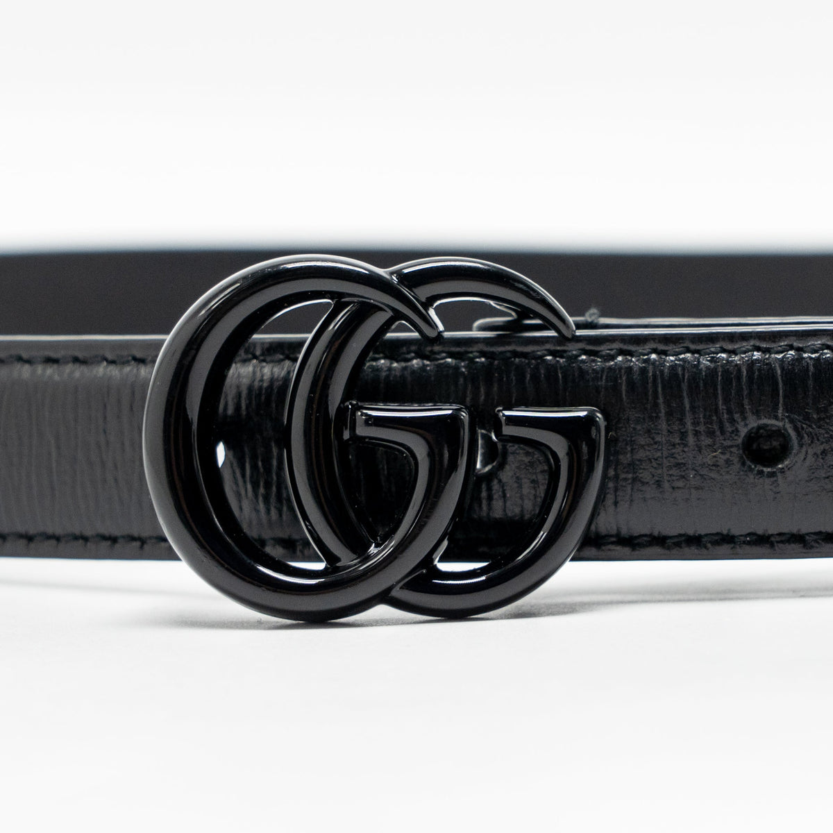gucci-size-75-gg-marmont-20mm-thin-belt-black-leather-black-hardware-copy
