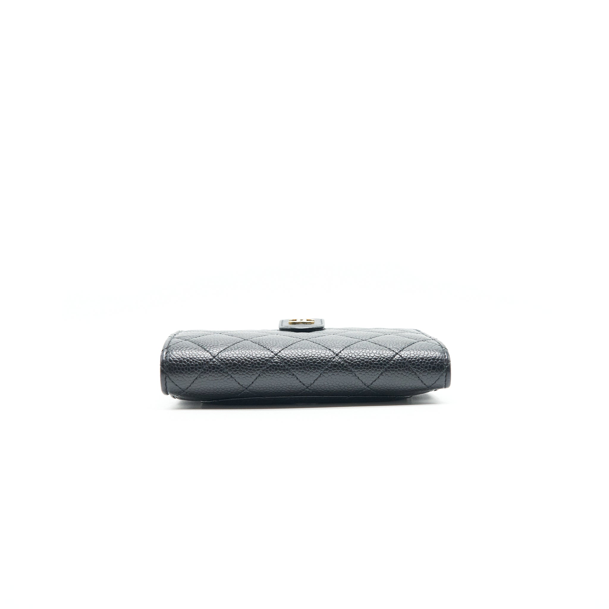 chanel-quilted-cc-bifold-caviar-wallet-black-ghw-2