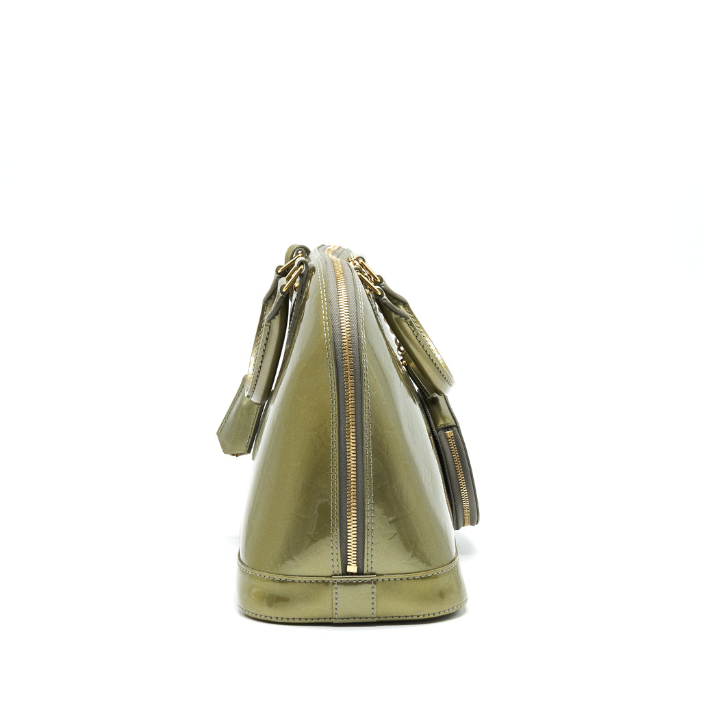 louis-vuitton-patent-alma-pm-olive-green-wth-coin-purse-accessory