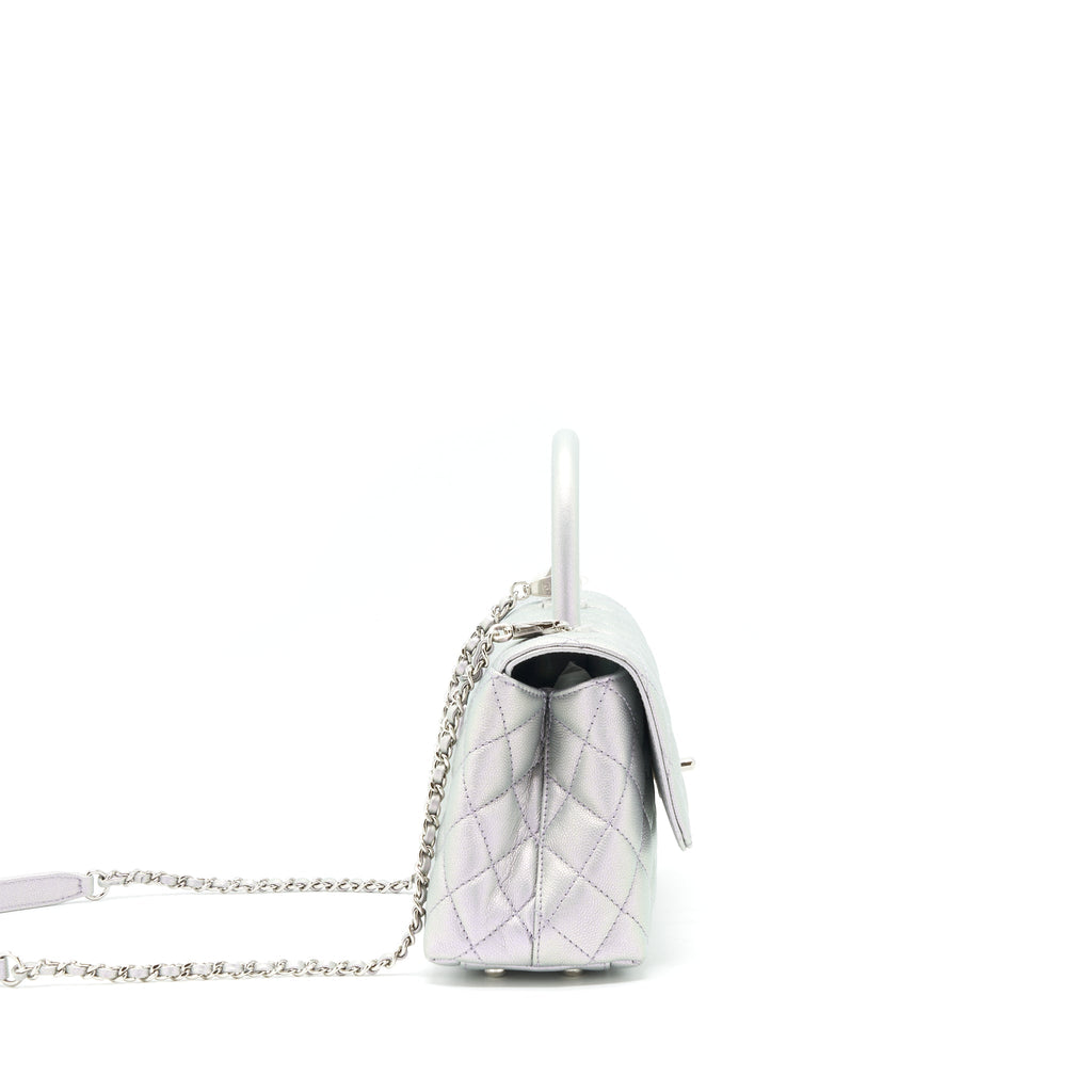 chanel-21k-small-coco-handle-24cm-lilac-with-rainbow-hardware