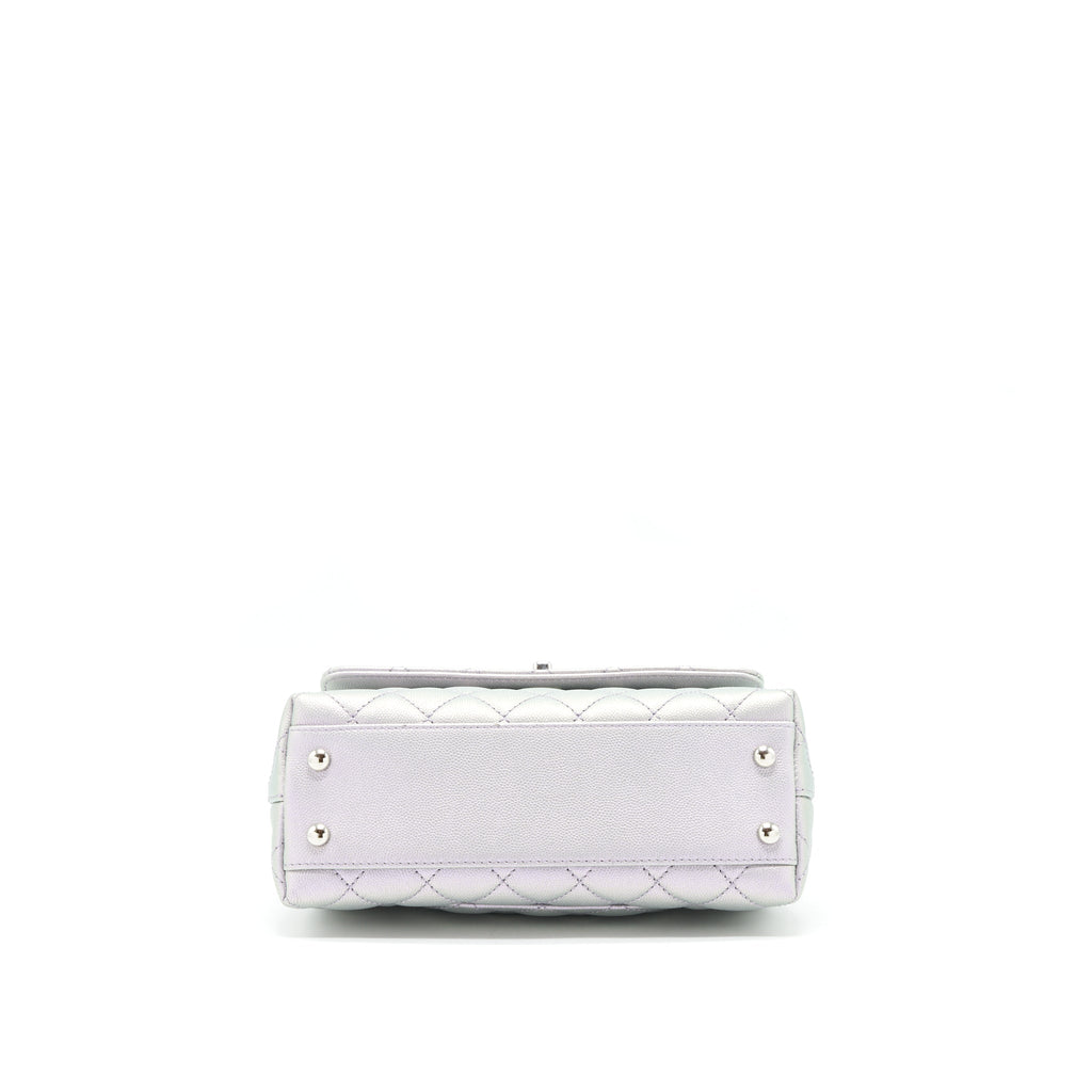chanel-21k-small-coco-handle-24cm-lilac-with-rainbow-hardware