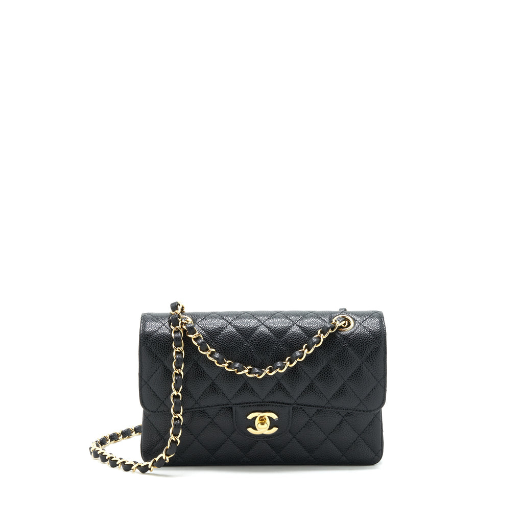 chanel-22c-caviar-small-classic-double-flap-bag-black-ghw