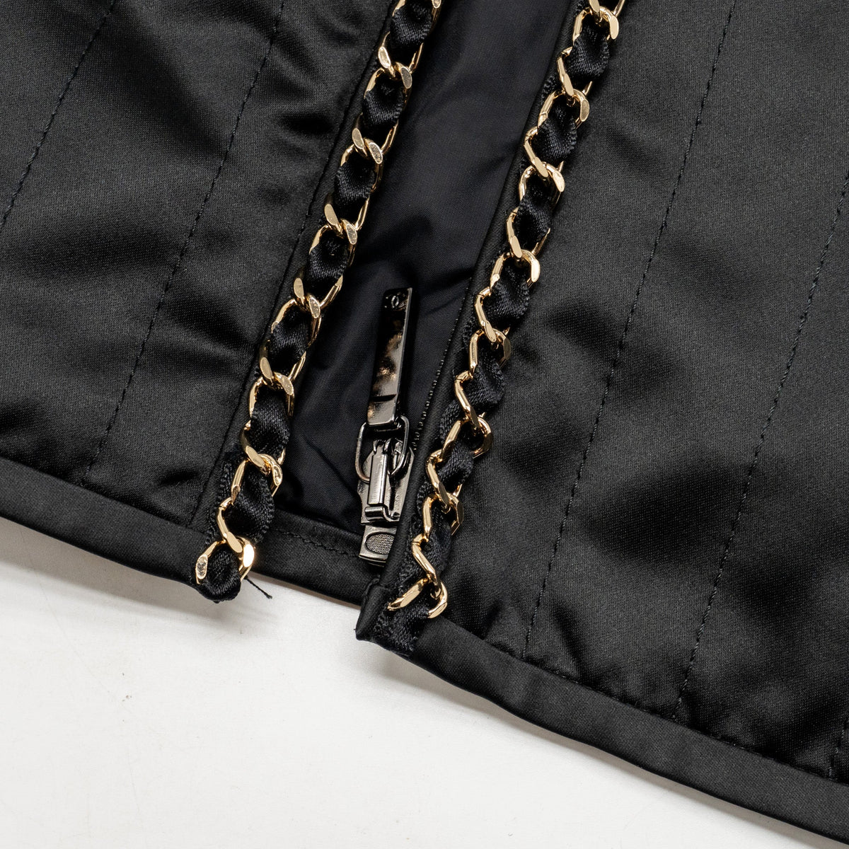chanel-size-34-chain-detailed-jacket-polyester-black-lghw