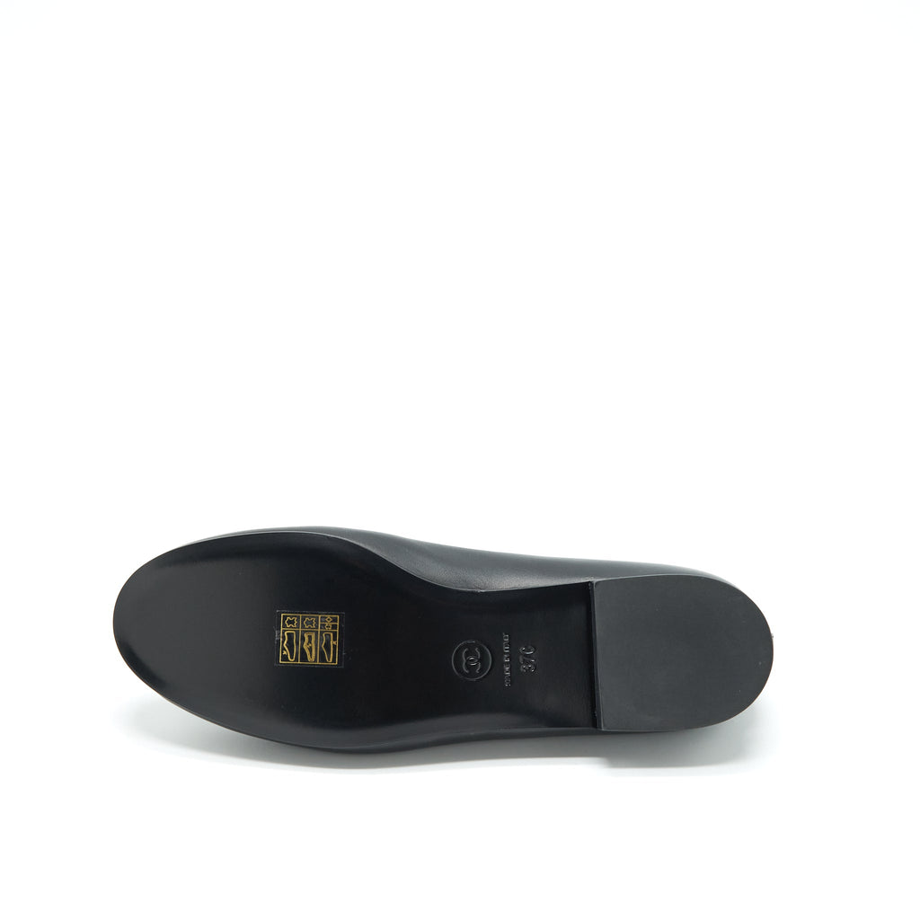 chanel-size-37-detailed-cc-logo-loafer-black-ghw