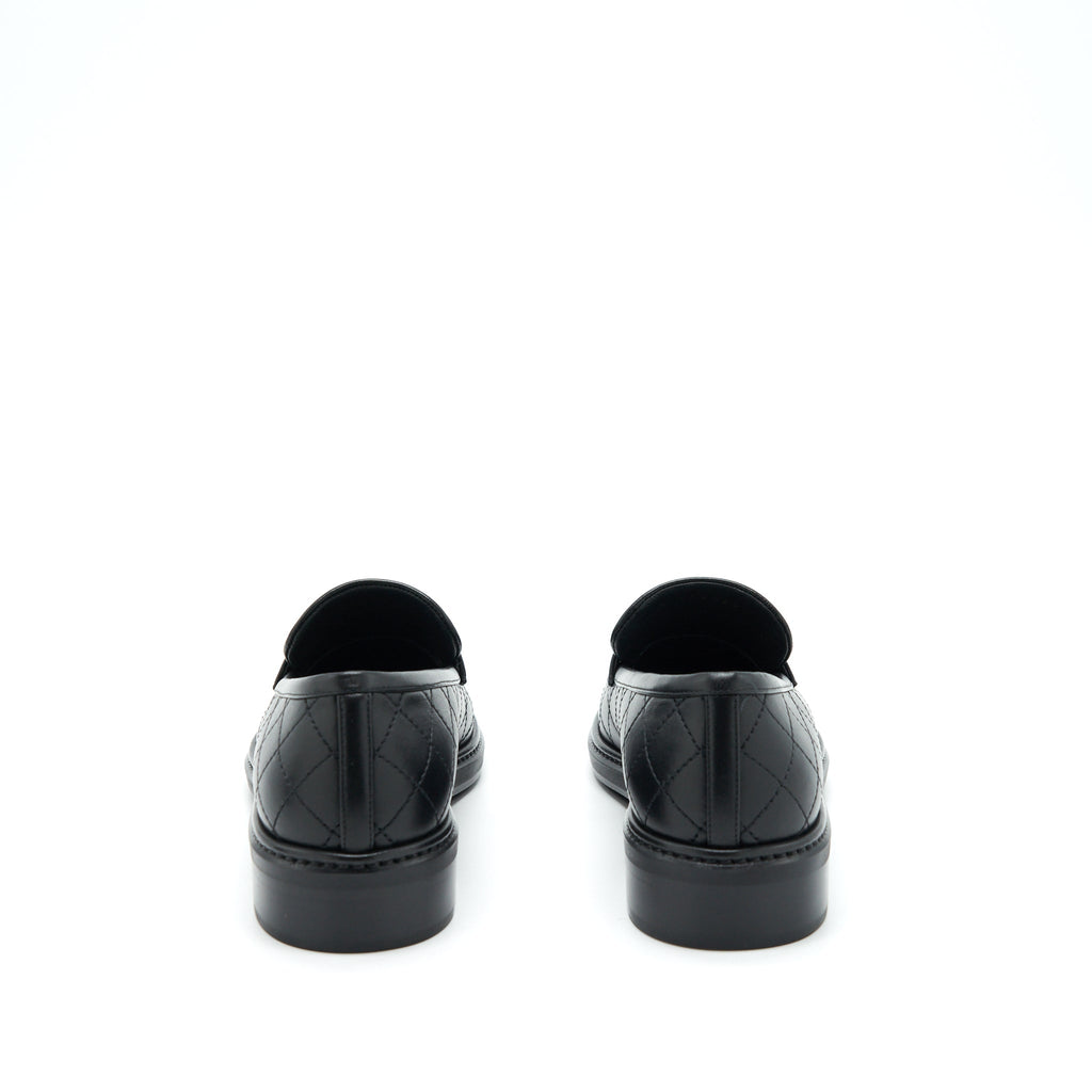 chanel-size-37-quilted-leather-with-cc-logo-loafer-black-lghw