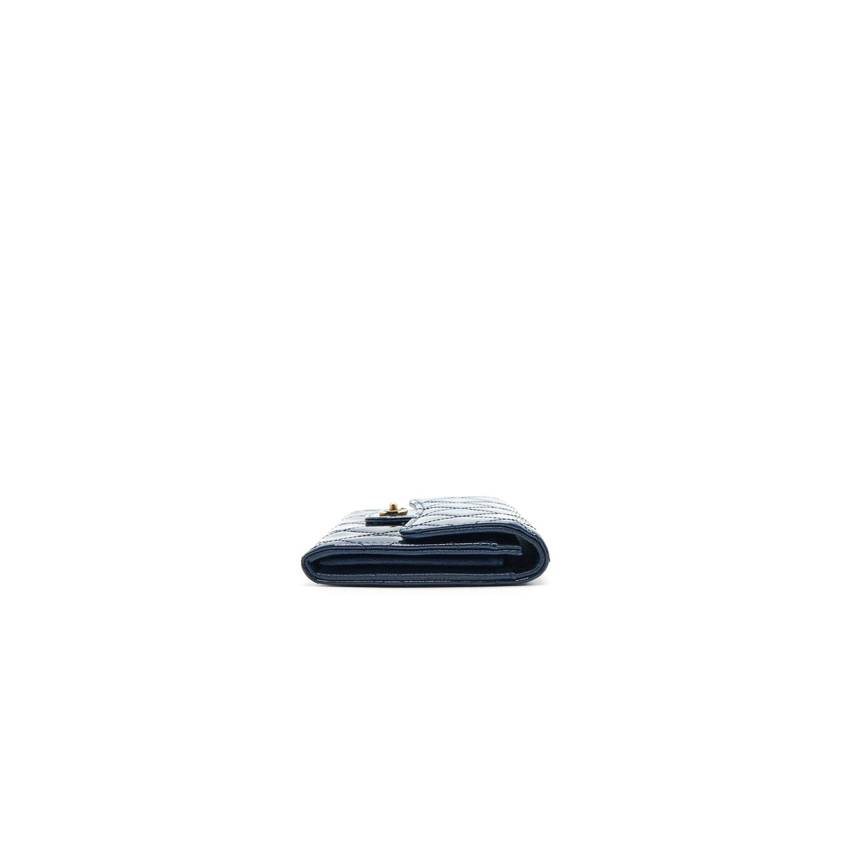 chanel-patent-leather-flap-wallet-navy