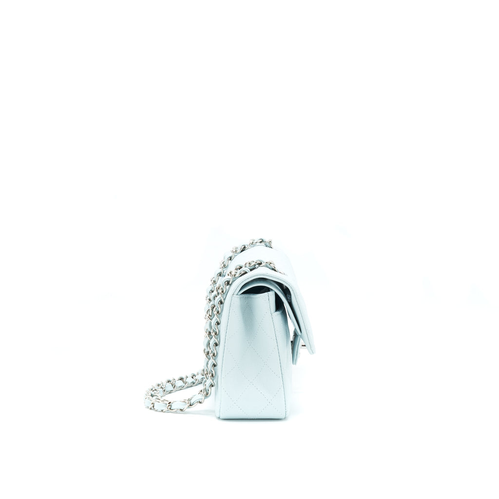 chanel-21k-small-classic-double-flap-bag-light-blue-shw-microchip