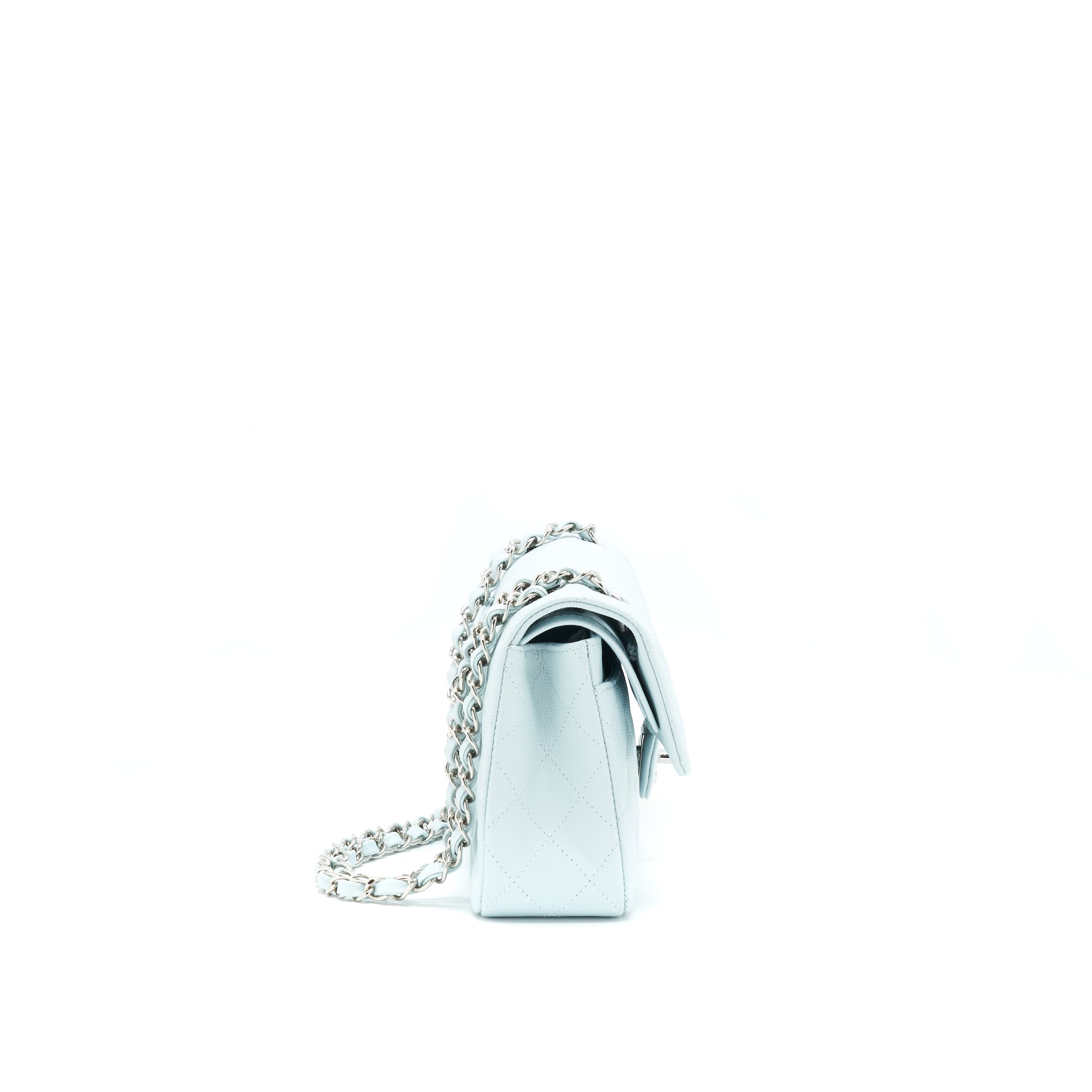 chanel-21k-small-classic-double-flap-bag-light-blue-shw-microchip