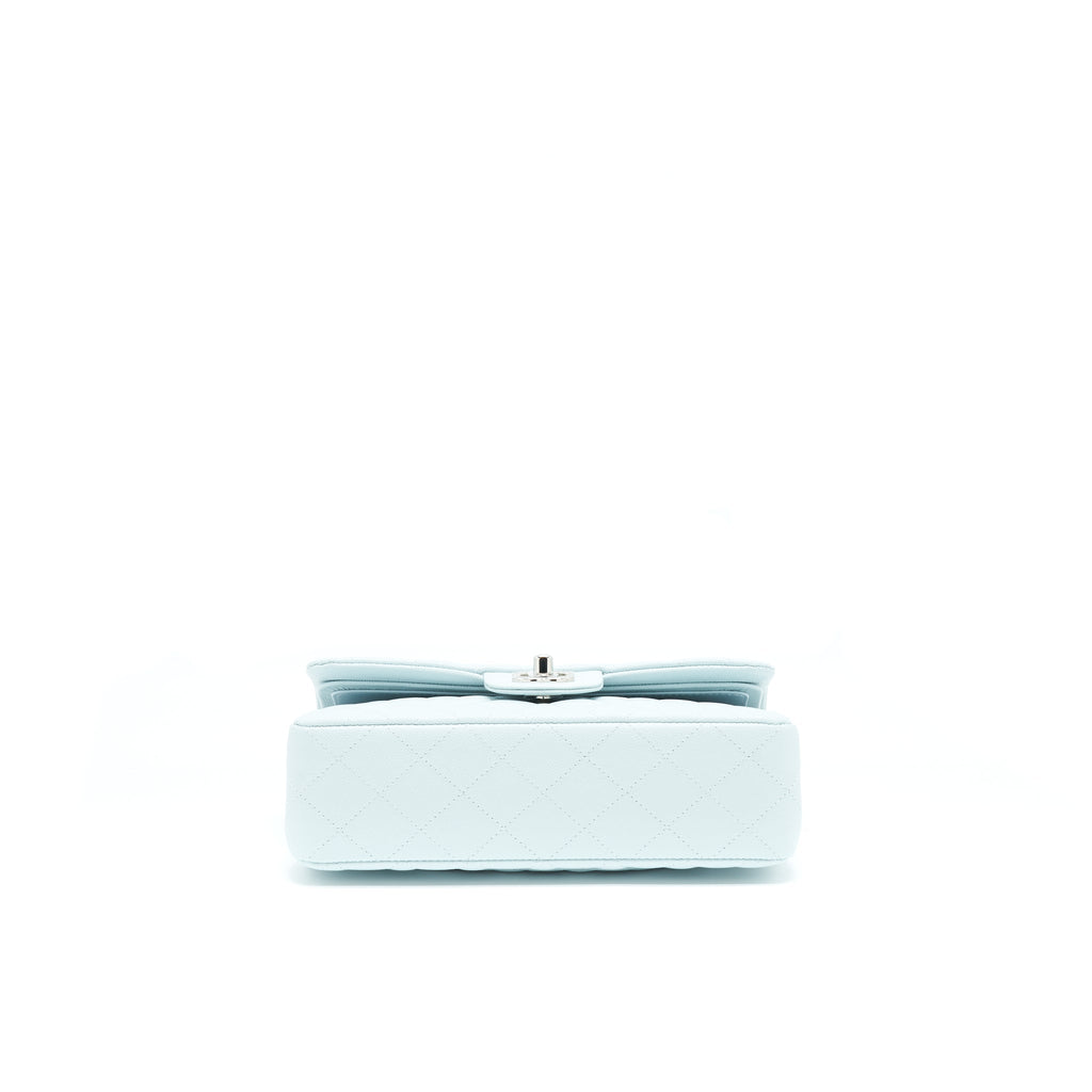 chanel-21k-small-classic-double-flap-bag-light-blue-shw-microchip